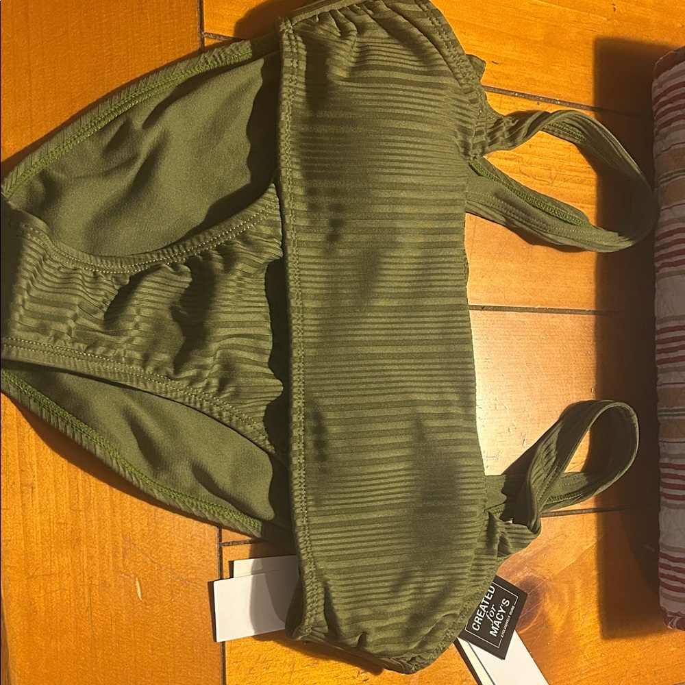 Salt Life Olive Green Bikini Set** small bottom, medium top